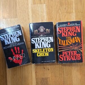Stephen King Book Collection: THINNER, Skeleton Crew, The Talisman